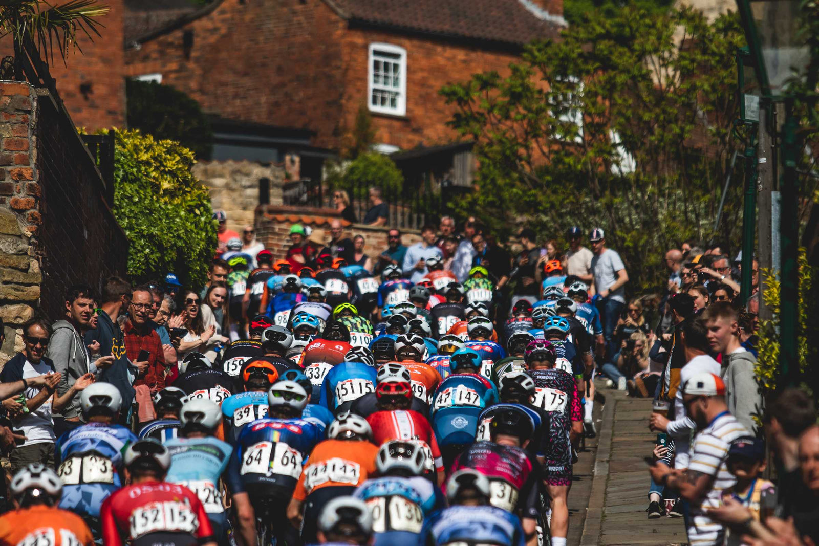 Cycling race through the streets